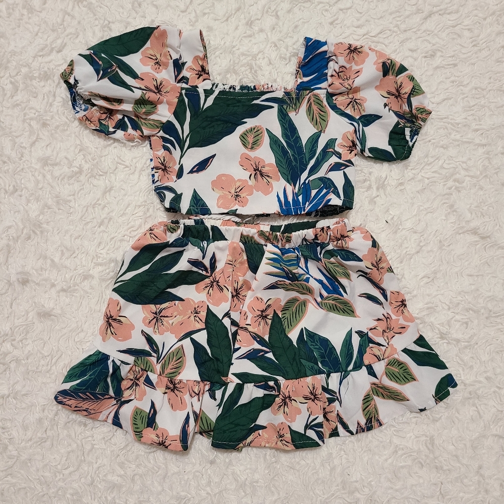 Floral Outfit for Baby Girl